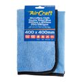 Microfibre Cloth Dbl Sided Blue 400mm X 400mm 250/280gsm